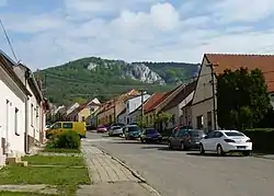 A street in Horní Věstonice