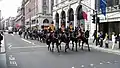 Royal Horse Guards on Piccadilly by Piccadilly Market