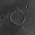 Lunar Orbiter 4 image of Hortensius E