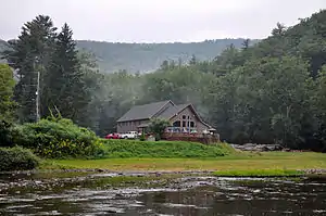 Hotel Manor in Slate Run along Pine Creek