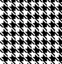 Textile pattern: houndstooth