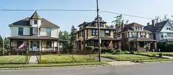 Victorian style houses on Union Avenue