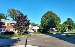 Houses on Saunderson Drive