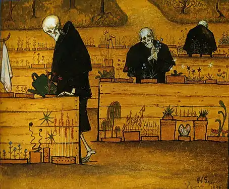 The Garden of Death (1896) by Hugo Simberg