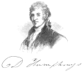 Engraving of David Humphreys