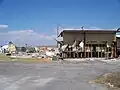 Hurricane Ike damage to main store and buildings