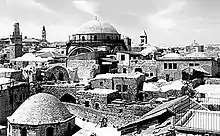 The Hurva Synagogue towered over the Jewish Quarter of Jerusalem from 1864 until 1948, when it was destroyed in war.