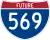 Future Interstate 569 marker