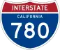 Interstate 780 marker