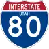 Interstate 80 marker