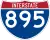 Interstate 895 marker