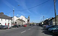 Kinnegad Main Street, the former N4