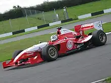 Davide Rigon in the Olympiacos car (2009)