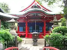 Temple dedicated to Benzaiten.