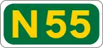 N55 road shield}}