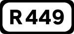 R449 road shield}}