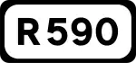 R590 road shield}}