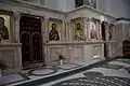 Iconostasis in Veternik, Serbia. Church of St. Simeon the Myrrh-flowing. Icons are painted by Dragana Đorđević