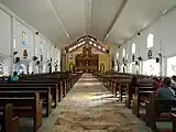 View of the nave towards the sanctuary in 2012