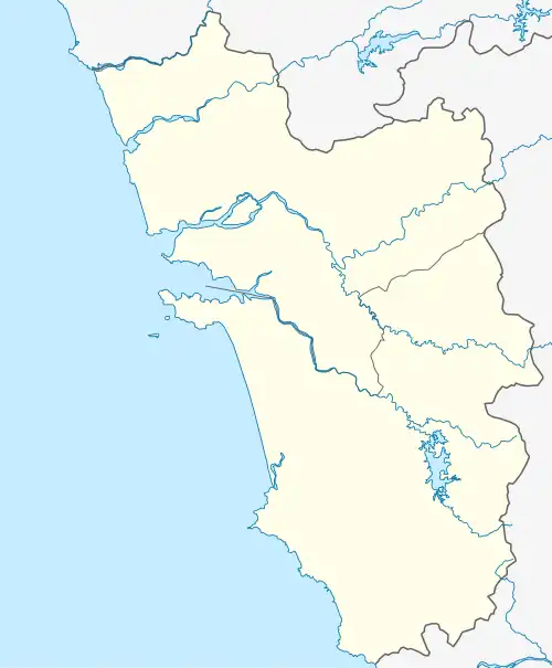 Camurlim is located in Goa