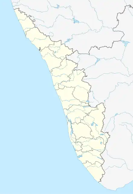 Punkunnam is located in Kerala