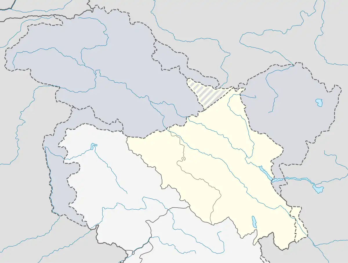 Kharu is located in Ladakh