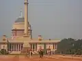 Guard-changing ceremony outside the Rashtrapati Bhavan (President's House)