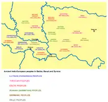 Indo-European peoples in Vojvodina in ancient times.