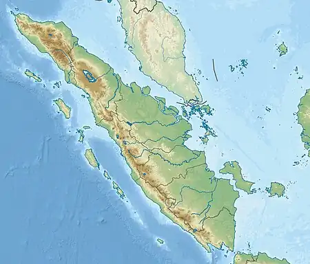 Wampu River is located in Sumatra