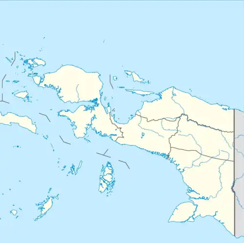 EWE is located in Western New Guinea