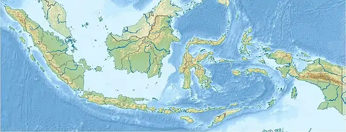 Senen is located in Indonesia