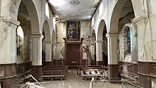 Interior of the chapel of the former Thiers hospital