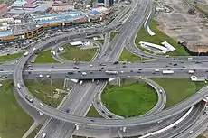 MKAD interchange with Dmitrovskoe highway