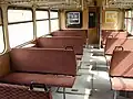 The original passenger seating area in an 810