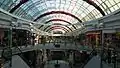 Interior of the shopping center