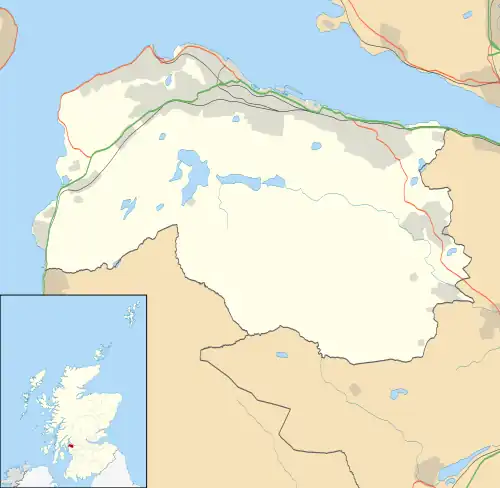 Inverclyde Royal Hospital is located in Inverclyde