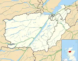 Cabrich is located in Inverness area