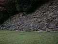 Stone wall of Minamikuruwa compound