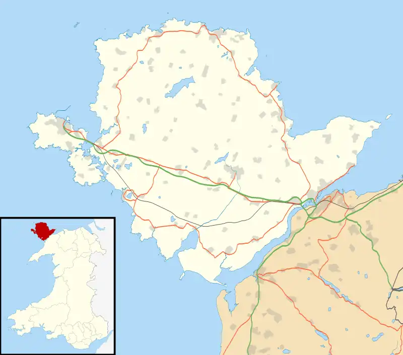 Llanbedrgoch is located in Anglesey