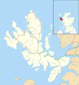 Hungladder is located in Isle of Skye