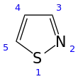 Skeletal formula with numbers