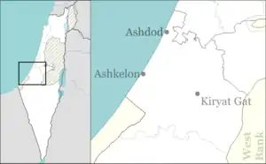 Ibim is located in Ashkelon region of Israel