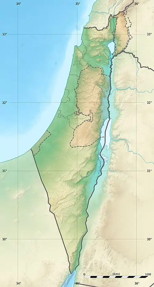 Council of Jamnia is located in Israel