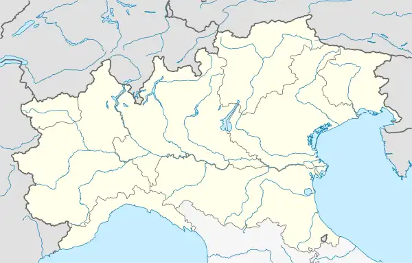 Varedo is located in Northern Italy