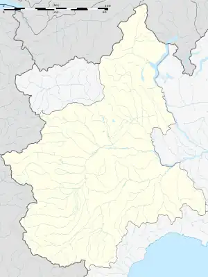 Callabiana is located in Piedmont