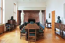 The dining room