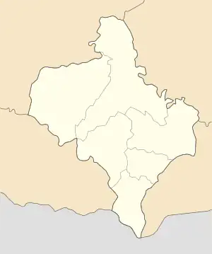 Zelene is located in Ivano-Frankivsk Oblast