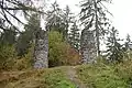 Stone gallows near the castle