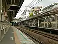 The Nambu Lines looking west from platform 2, April 2008