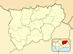 Jimena, Spain is located in Province of Jaén (Spain)